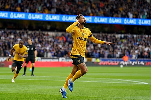 Premier League 2024-25: Wolverhampton Wanderers' Matheus Cunha celebrates scoring against Chelsea